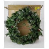 30" Pre-Lit Wreath