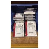 13 - Baseboard Thermostats w/ Tote