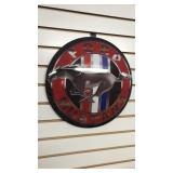 16" Ford Mustang Oval Metal Sign