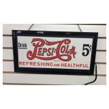 19"x10" Pepsi Cola LED Sign-New