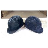 2 Large Competition Riding Helmets