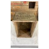 Vintage "Alaska Salmon" Wood Crate
