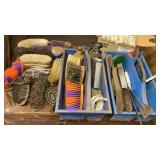 Box Of Totes With Brushes, Syringes, Etc.