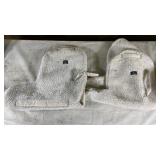 2 Wool "Dover" Saddle Cushions