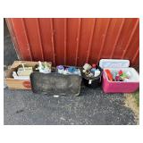 Cooler, Pool Chemicals, Spray Bottles