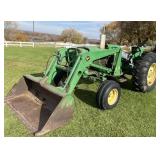 John Deere 2640 Tractor With 146 Loader