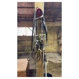 Leather Horse Bridle with Draw Reins