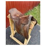 18" Equestrian Riding Saddle