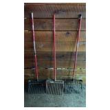 3 Hay Rakes