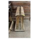 Wood Saddle Holder