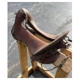 1898 Approximately McClellan Military Saddle