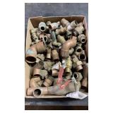 Box of Brass & Copper Fittings