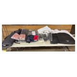 Assortment of Saddle Covers, Draw Leads and More