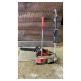 Atlas 60V Saw (no battery) & 2 Electric Weed