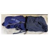 2 Horse Wool Cooling Blankets