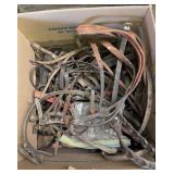 Box of Horse Strap Pieces