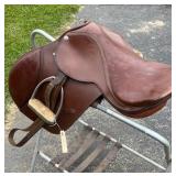 15.5" Stateline Tack Jumping Saddle