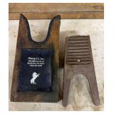 Wooden and Plastic Boot Jack