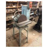 12" Disc Grinder W/ Tilt Table