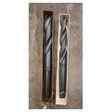 1-7/32 & 1-1/2 #4 Morse Bits