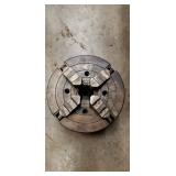 10" 4 Jaw Chuck Flatback