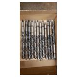 59/64" #3 Morse Bits (12)