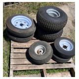 Pallet of Implement Tires