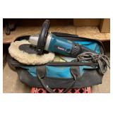 Makita 9227C Sander/Buffer w/ Carry Bag & Bonnets