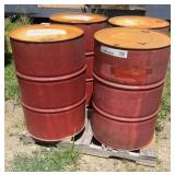 4-55 Gallon Drums