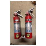 2 Buckeye Fire Extinguishers