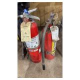 2-Dry Chemical Fire Extinguishers