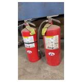 2-Dry Chemical Fire Extinguishers