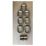 47000lb D Ring Hooks W/Clip Heavy Duty