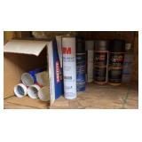 Caulk and Spray Paint