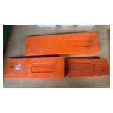 3 Plastic Husqvarna Wedges