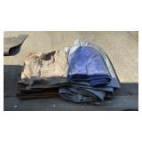Plastic Tarps and Burlap Tarps