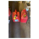 2 -5 Gallon Gas Cans