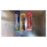 3-Unused Drill BitsBosch 1/4ï¿½ bitDeWalt