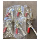 6 Small Quick Release Clamps