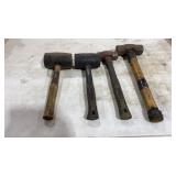 Small Sledge Hammers and Rubber Mallets