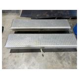 2 Inside Side Mount Diamond Plate Tool Boxes
