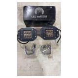Set Of Two Led Lights With Mounting Hardware
