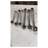 Double End Ratcheting Wrenches