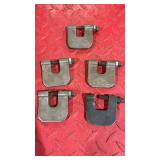 5 Machinest Clamps