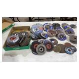 Large Lot of Grinding Wheels and Pads