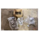 Aluminum Railing-Elbows and Cap Ends 1 1/2"