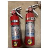 2 Buckeye Fire Extinguishers