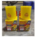 2-New Starrett Deep Cut 2" Bits