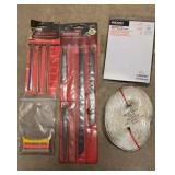 Saw Blades, Levels, Wet/Dry Vac Filter Nut Plate