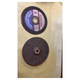 3-14ï¿½ Grinding Wheels & 14ï¿½ Chop Saw Blade